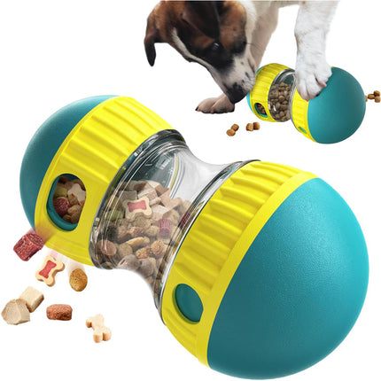 Adjustable Dog Puzzle Toy – Treat-Dispensing Ball & Slow Feeder – Interactive Enrichment Toy for Mental Stimulation & IQ Training