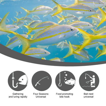Yebang Fermented Corn Fish Bait – High-Attractant Natural Corn Kernels – Portable Hook Bait for Carp & Freshwater Fishing