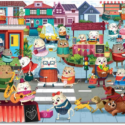 Caring Cats Jigsaw Puzzle – Educational Kindness & Empathy Game for Kids – Social-Emotional Learning Toy – Premium Quality Pieces