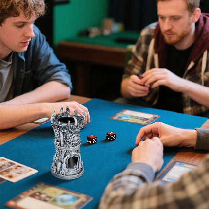 Cyclops Beholder Dice Tower – Hand-Painted Resin Fantasy Dice Roller – Tabletop RPG Accessory for D&D, Pathfinder & Board Games – Unique Gaming Decor