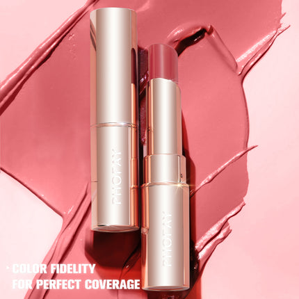 Phofay Silk-Shine Lip Color – Nourishing Formula with Satin Finish