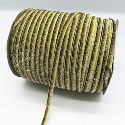 6mm Single-Sided Flocked Nylon Ribbon for Gift Wrapping