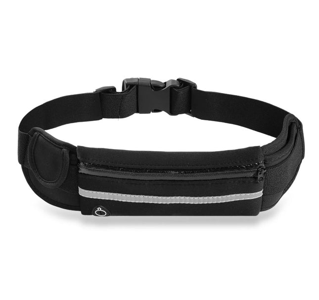Multi-Pocket Running Belt Waist Pack – Waterproof Sports Fanny Pack – Large Capacity Adjustable Waist Pouch for Fitness, Hiking & Travel