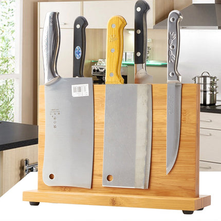 Magnetic Knife Holder for Kitchen Wall – Powerful Magnetic Strip for Knives & Metal Utensils – Space-Saving Stainless Steel Wall Mount Organizer