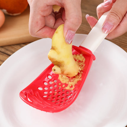 6-in-1 Multi-Functional Kitchen Cooking Spoon – Heat-Resistant Slotted Spoon for Grinding, Mashing, Straining & Whisking