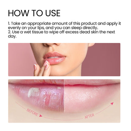 24H Overnight Repair Lip Mask – Deep Hydrating & Plumping Treatment