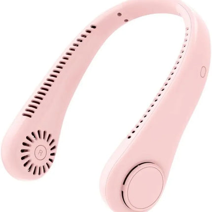 Portable Neck Fan - 5-Speed Rechargeable Personal Fan - 360° Cooling, Quiet & Lightweight Wearable Fan for Travel, Sports, and Outdoor Activities