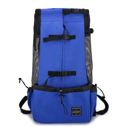 Hands-Free Dog Carrier Backpack – Legs Out Front-Facing Pet Carrier – Breathable & Adjustable Travel Bag for Small & Medium Dogs & Cats