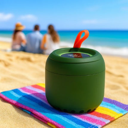 3-in-1 G-Shape Bluetooth Speaker with Wireless Charger – RGB Night Light Ambient Lamp – Smart Desktop Sound Machine for Home & Office