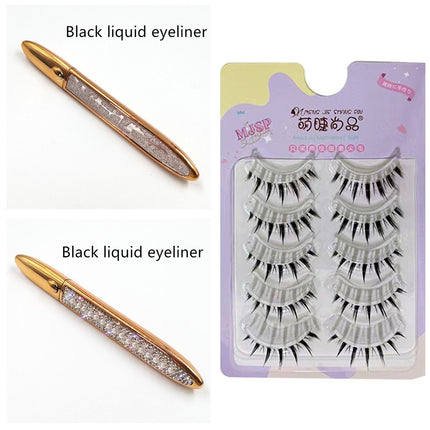 Multicolor Self-Adhesive Eyeliner Set – Effortless Lash Application in Seconds