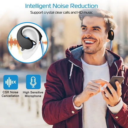 Wireless Sport Neckband Headphones – V4.1 Bluetooth Earphones with HD Stereo Sound – Sweat-Proof Magnetic Earbuds for Running, Gym & Cycling