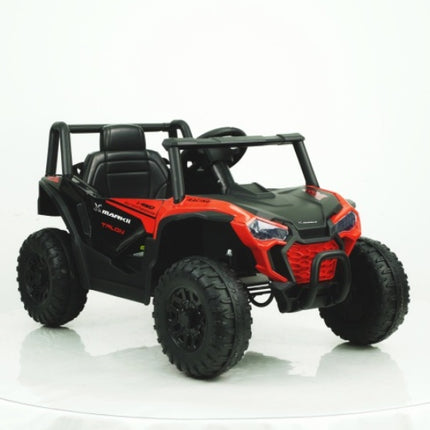 12V Kids Ride-On UTV – Electric Off-Road Vehicle with Remote Control – 2-Seater Buggy with Spring Suspension, Music & LED Lights – Gift for Boys & Girls 3-6 Years