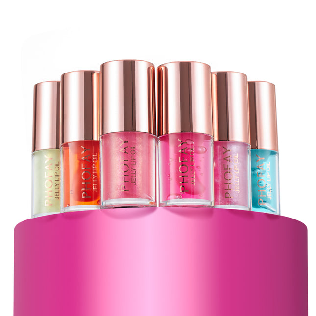 Phofay Hydrating Jelly Lip Oil – Nourishing Treatment with High-Shine Glow