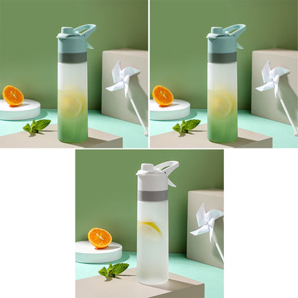AquaMist™ Cooling Sports Bottle – Refreshing Spray & Drink Hydration Cup for Gym, Travel & Kids