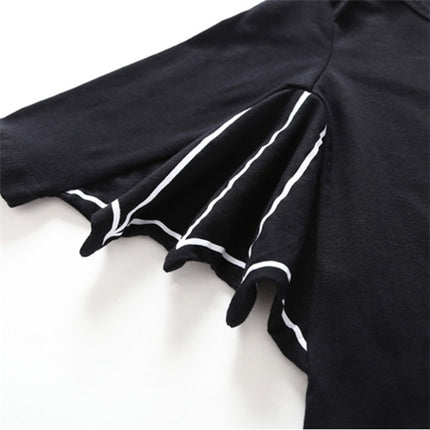 Batman Baby One-Piece Romper with Detachable Cape – Cute Superhero Infant Jumpsuit – Newborn Bat-Hero Costume