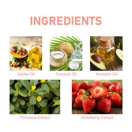 Anti-Crack Strawberry Lip Polish – Dead Skin Remover & Intense Moisture