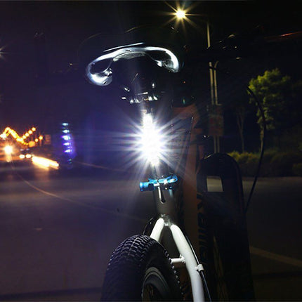 Ultra Bright USB Rechargeable Bike Tail Light – Waterproof LED Rear Bicycle Light – High Visibility Safety Flashlight for Night Riding