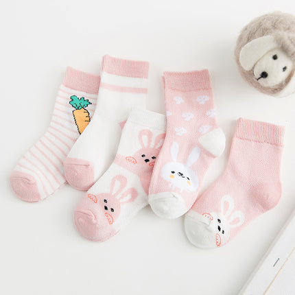 Ultra-Soft Breathable Baby Socks – Premium Cotton Rich Daily Socks – Non-Slip Comfort Fit for Infants & Toddlers