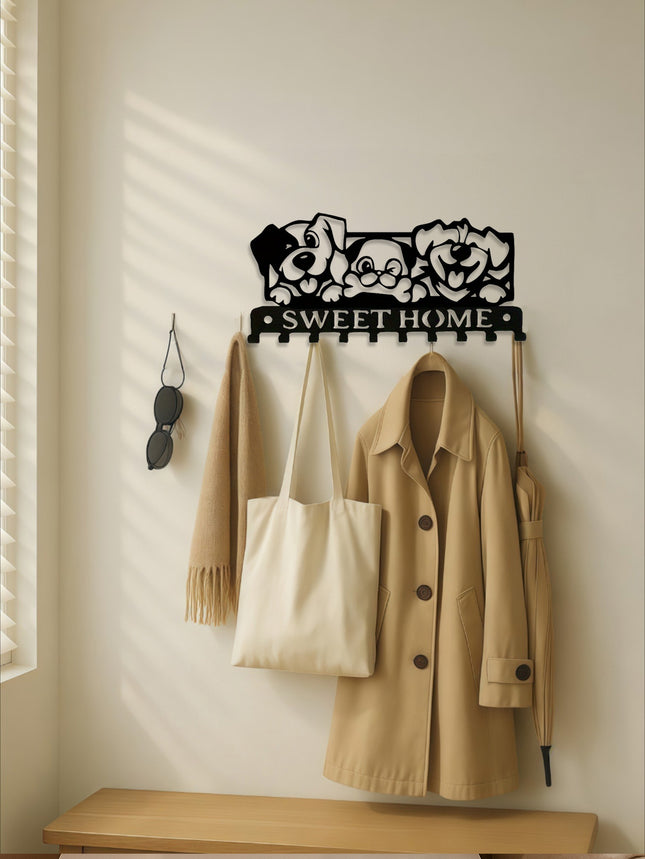 Decorative Metal Branch Wall Hook – Whimsical Tree Design Towel and Key Rack for Entryway, Kitchen & Bathroom Decor