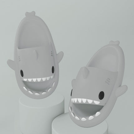 Original Shark Slides – Funny Cartoon Shark Slippers for Adults – Cloud-Feel Soft Sole Non-Slip Sandals for Indoor & Outdoor