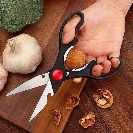 ProCut™ Heavy Duty Stainless Steel Kitchen Scissors – All-in-One Food & Vegetable Slicing Tool