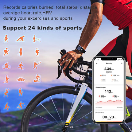 Smart Health Ring – 24/7 Fitness Tracker with Heart Rate, SpO2 & Sleep Monitor – IP68 Waterproof – No Subscription Fee – iOS & Android Compatible