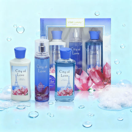 Premium Christmas Fragrance Set – Shower Gel, Body Lotion & Mist Trio
