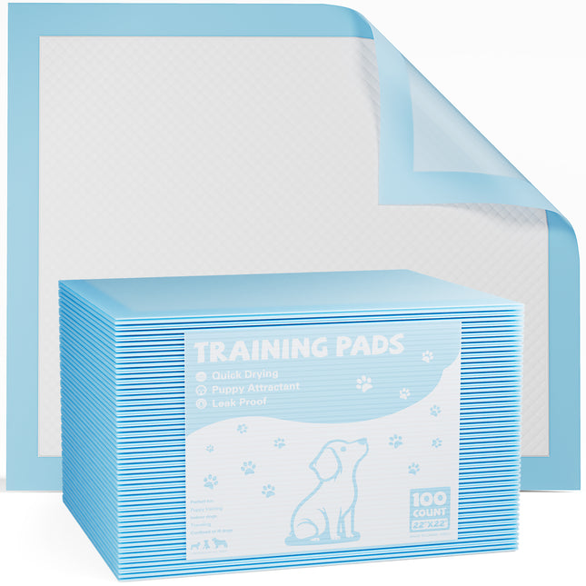 Ultra-Absorbent Puppy Training Pads – Leak-Proof & Quick-Drying Disposable Dog Pads – 5-Layer Protection Pee Pads for Puppies and Senior Dogs
