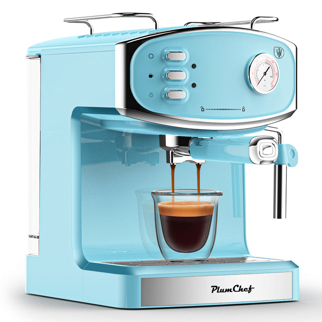 All-in-One Professional Espresso Station – 20-Bar Extraction System – Large 1.6L Tank – Low Noise Coffee Machine for Home & Office