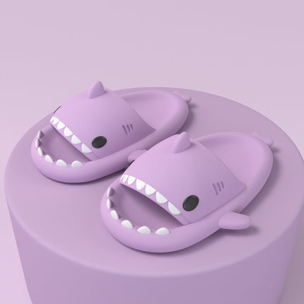 Original Shark Slides – Funny Cartoon Shark Slippers for Adults – Cloud-Feel Soft Sole Non-Slip Sandals for Indoor & Outdoor