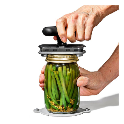 5-in-1 Multi-Function Bottle Opener – Ergonomic Manual Jar & Can Opener – Non-Slip Kitchen Tool for Weak Hands & Seniors