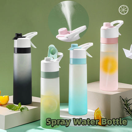 AquaMist™ Cooling Sports Bottle – Refreshing Spray & Drink Hydration Cup for Gym, Travel & Kids