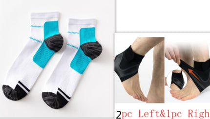 Professional Ankle Support Brace – Adjustable Compression Ankle Sleeve for Sports – Breathable Foot Stabilizer for Running, Basketball & Injury Recovery