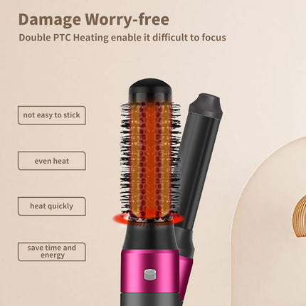 All-in-One 1000W Hair Styling Station – Drying, Straightening & Automatic Curling Kit