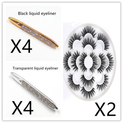 Multicolor Self-Adhesive Eyeliner Set – Effortless Lash Application in Seconds