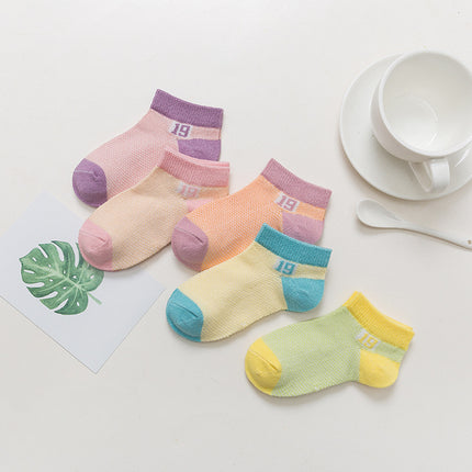 Ultra-Soft Breathable Baby Socks – Premium Cotton Rich Daily Socks – Non-Slip Comfort Fit for Infants & Toddlers