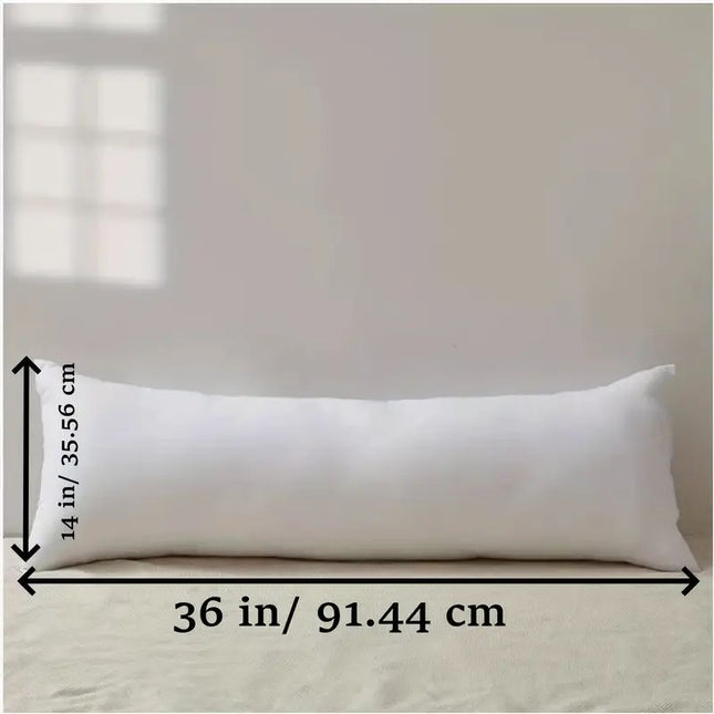 Premium Body Pillow for Side Sleepers – Extra Long Full Body Support Pillow – Soft Breathable Sleeping Pillow for Pregnancy & Back Pain Relief