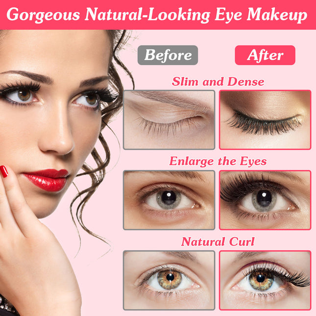 2-in-1 Hybrid Lash Curler – Professional Electric Lifting Tool for All-Day Natural Curls