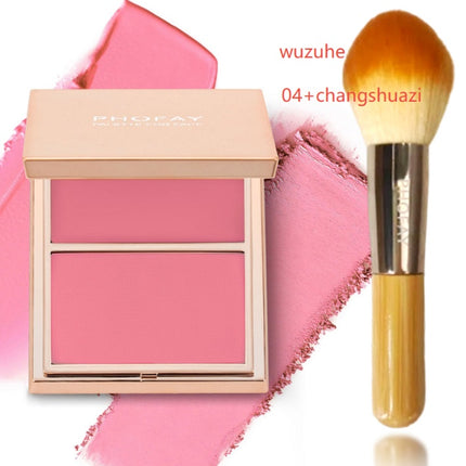 2-in-1 Layering Blush Palette – Long-Wear Radiant & Matte Finish