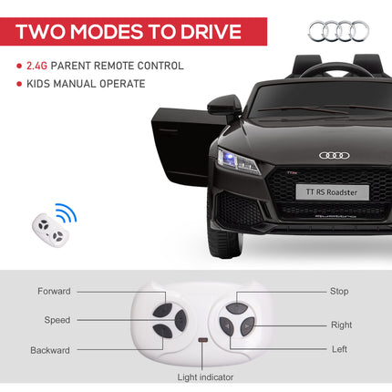 6V Kids Electric Ride-On Car – Toddler Power SUV with Parental Remote Control – LED Lights & Music Player – First Ride-On Toy for Ages 1.5-3
