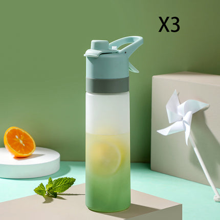 AquaMist™ Cooling Sports Bottle – Refreshing Spray & Drink Hydration Cup for Gym, Travel & Kids