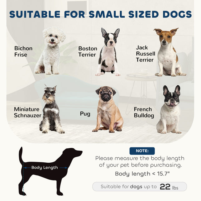 Luxury Pet Sofa Bed with Hidden Storage – Modern Dog & Cat Couch with Removable Cushion – Elevated Pet Furniture for Small to Medium Breeds