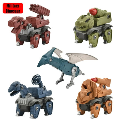 Walking Dinosaur Toy with Roaring Sounds & LED Lights – Realistic Interactive Dino Figure for Boys 3+ – Battery Operated Prehistoric Discovery Toy