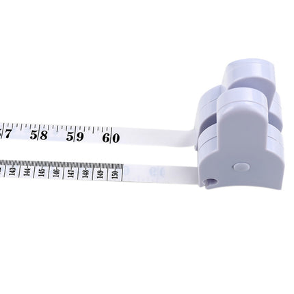 Self-Tightening Body Measuring Tape – Easy-Lock Retractable Tape Measure for Fitness, Weight Loss & Body Circumference