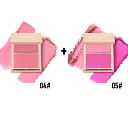 2-in-1 Layering Blush Palette – Long-Wear Radiant & Matte Finish
