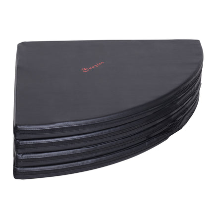 Professional Pole Dance Safety Mat – Foldable Round Crash Mat for Dance & Fitness – High-Density Foam Padding with Center Hole