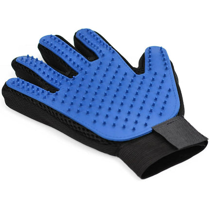 Premium Pet Grooming Gloves (1 Pair) – Gentle Deshedding & Massage Brush – Effective Hair Remover for Dogs, Cats, Horses & Rabbit