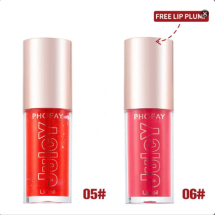 Phofay Juicy Lip Oil – Ultra-Hydrating Glow & Fruit-Fresh Finish