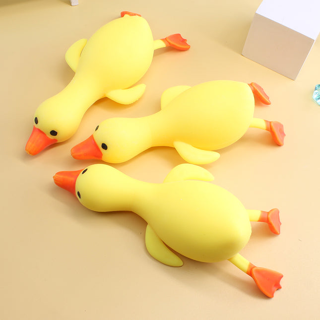 Giant Squeeze Duck Stress Relief Toys (3-Pack) – Super Soft Sensory Fidget Toy for Anxiety & Relaxation – Jumbo Yellow Duck Squishy Set for Kids & Adults
