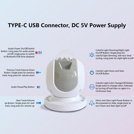 Galaxy Starry Sky Projector with Bluetooth Speaker – Remote Controlled Nebula Night Light – Dynamic Ocean Wave Projector for Bedroom & Kids Gift